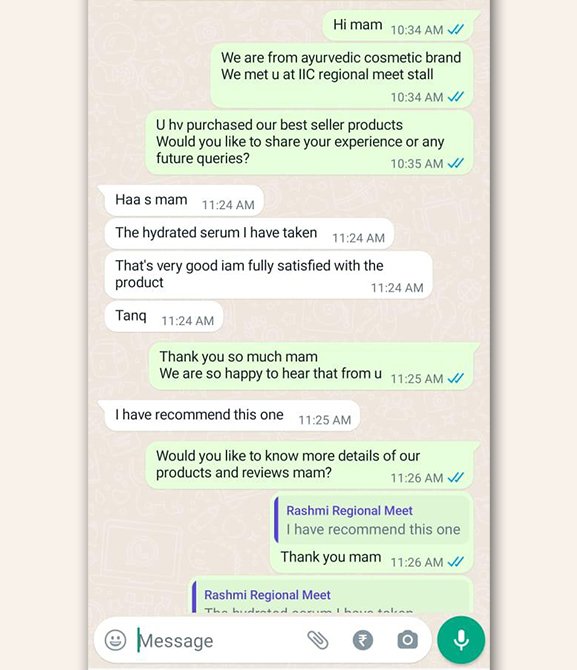 Hydration Serum Feedback